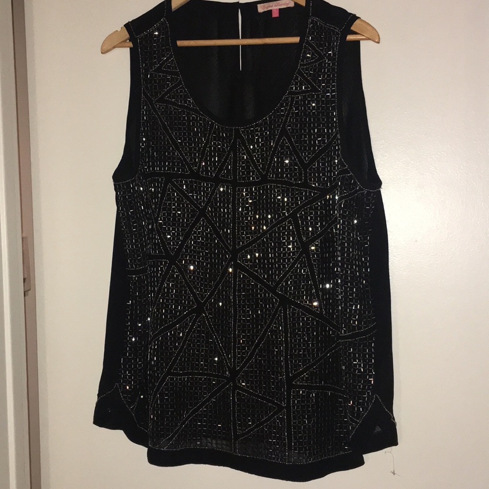 English Laundry - Black tank top blouse BRAND NEW!